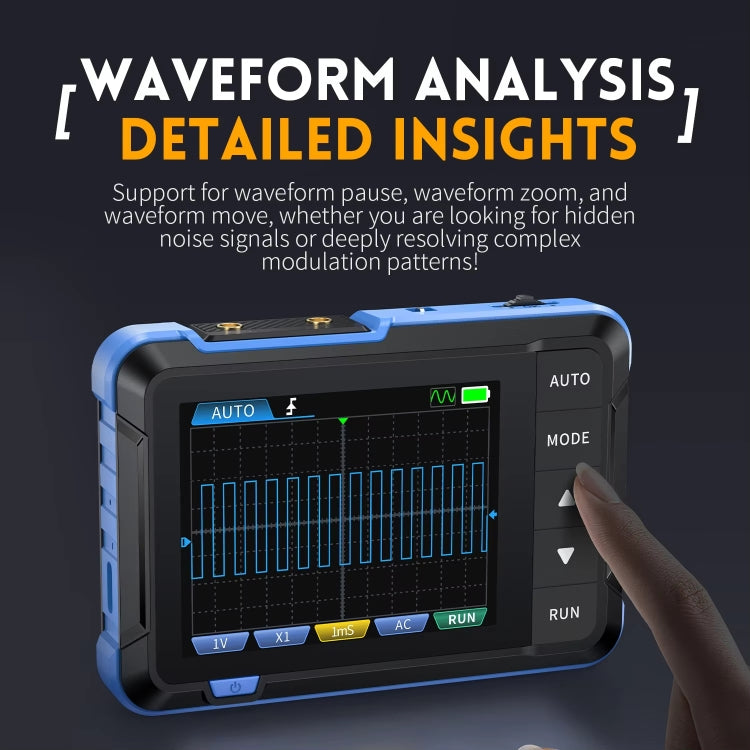 FNIRSI 2 In 1 Mini Portable Digital Oscilloscope Signal Generator, Set: Upgrade - Digital Multimeter by FNIRSI | Online Shopping South Africa | PMC Jewellery | Buy Now Pay Later Mobicred