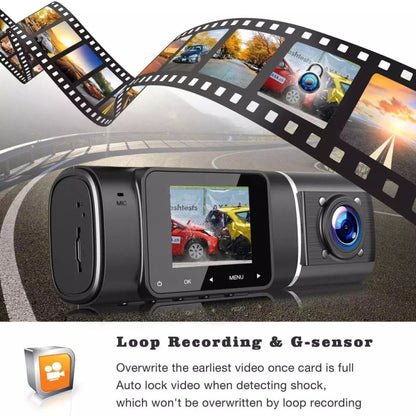 Dual Recording Front 1080+Internal 1080 HD Car Recorder - Car DVRs by PMC Jewellery | Online Shopping South Africa | PMC Jewellery | Buy Now Pay Later Mobicred