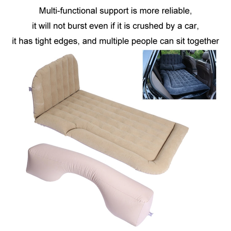 Inflatable Mattress For Car Travel SUV Rear Seat/Trunk, Color: Gray Dual-purpose Long Pier - Seat Accessories by PMC Jewellery | Online Shopping South Africa | PMC Jewellery | Buy Now Pay Later Mobicred