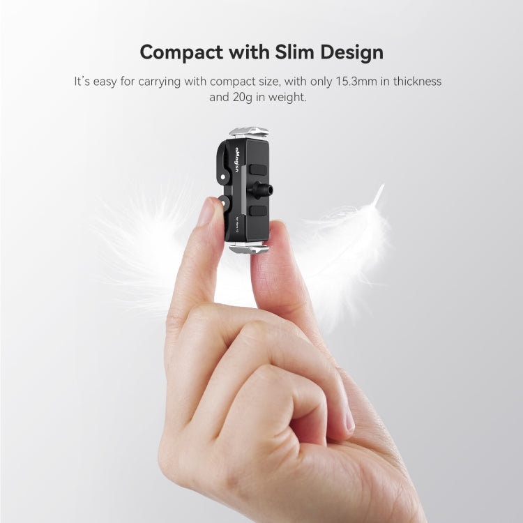 For GoPro HERO13 Black aMagisn Metal Magnetic Quick Release Base Dual Interface Adapter - free shipping - PMC TechLife - Order now!