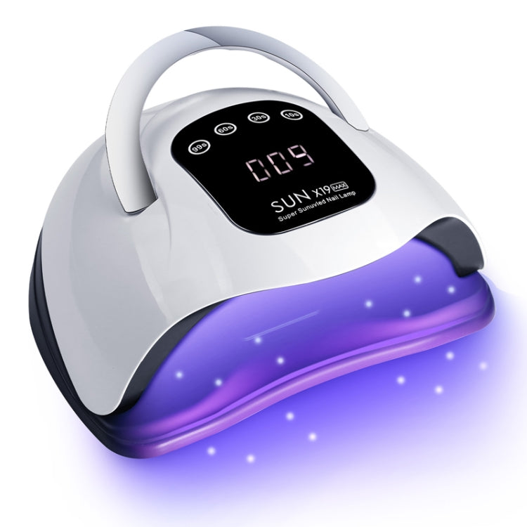 X19Max UV LED Nail Drying Lamp High Power 320W Quick Drying Nail Polish Gel Nail Dryer Light(EU Plug) - Nail Dryers by PMC Jewellery | Online Shopping South Africa | PMC Jewellery | Buy Now Pay Later Mobicred