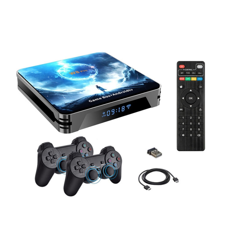 W8PRO 64G Dual System HD Wireless Joystick Retro Gaming Console With 36000+ Games AU Plug - Pocket Console by PMC Jewellery | Online Shopping South Africa | PMC Jewellery | Buy Now Pay Later Mobicred