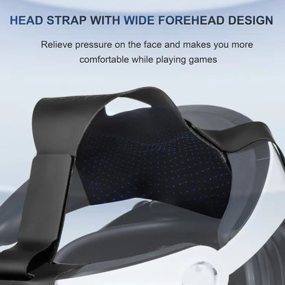 DEVASO For PlayStation VR 2 Double-sided PU Decompression Weight Reduction Headband(Quick Release) - VR Accessories by DEVASO | Online Shopping South Africa | PMC Jewellery | Buy Now Pay Later Mobicred