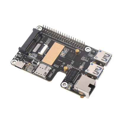 Waveshare For Raspberry Pi 5 PCIe to MiniPCIe / Gigabit Ethernet / USB 3.2 Gen1 HAT, Spec: SIM7600G-H - Raspberry Pi Accessories by Waveshare | Online Shopping South Africa | PMC Jewellery | Buy Now Pay Later Mobicred