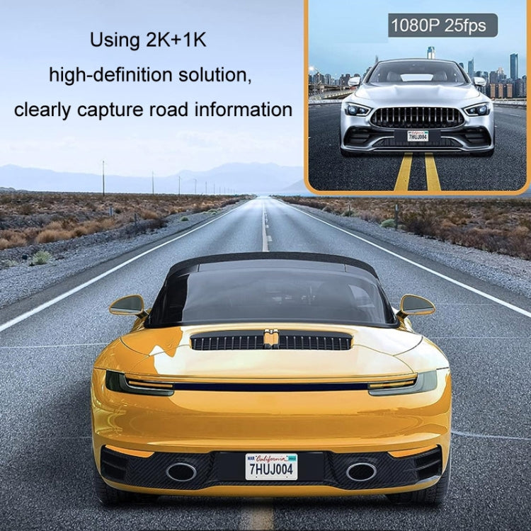 2K High-Definition Night Vision With Monitoring Driving Recorder, Specifications: Front And Rear - Car DVRs by PMC Jewellery | Online Shopping South Africa | PMC Jewellery | Buy Now Pay Later Mobicred