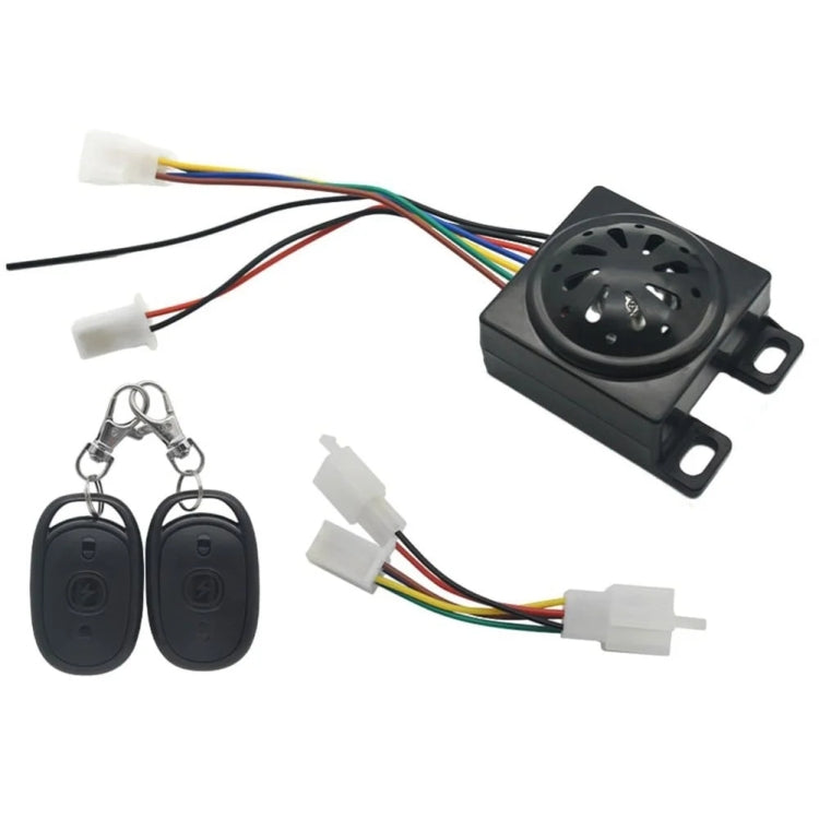 48-72V Electric Motorcycle One-Button Start Remote Lock Anti-Theft Alarm, Specifications: Three-wheeler - Theft Protection by PMC TechLife | Online Shopping South Africa | PMC TechLife | Buy Now Pay Later Mobicred