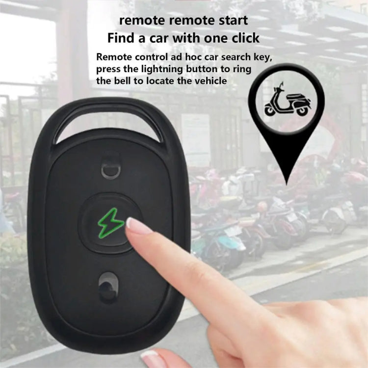 48-72V Electric Motorcycle One-Button Start Remote Lock Anti-Theft Alarm, Specifications: Three-wheeler - Theft Protection by PMC TechLife | Online Shopping South Africa | PMC TechLife | Buy Now Pay Later Mobicred