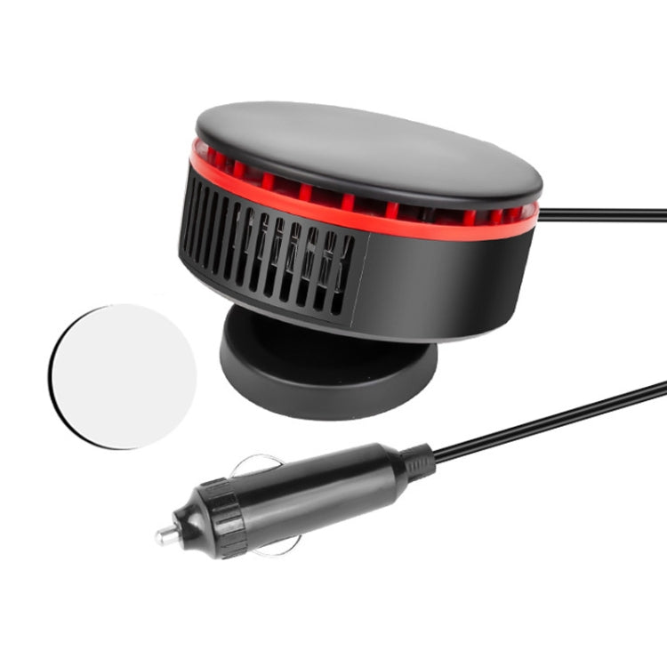 12V Car Heater 360 Adjustable Defogging Defrosting Heating Fan Heating Cooling Function Windscreen Defroster Demister(Black Red) - Heating & Fans by PMC Jewellery | Online Shopping South Africa | PMC Jewellery | Buy Now Pay Later Mobicred