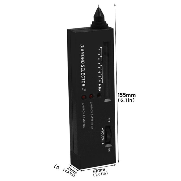 Thermal Conductivity Meter Diamond Test Pen Crystal Hardness Identification Instrument(No Battery) - Metal Detector by PMC TechLife | Online Shopping South Africa | PMC TechLife | Buy Now Pay Later Mobicred
