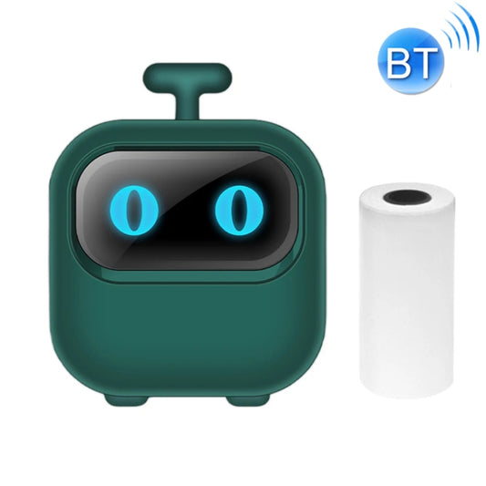 Portable Mini Thermal HD Printer Bluetooth Student Error Title Note Photo Printing Label Maker Camera(Green) - Printer by PMC Jewellery | Online Shopping South Africa | PMC Jewellery | Buy Now Pay Later Mobicred