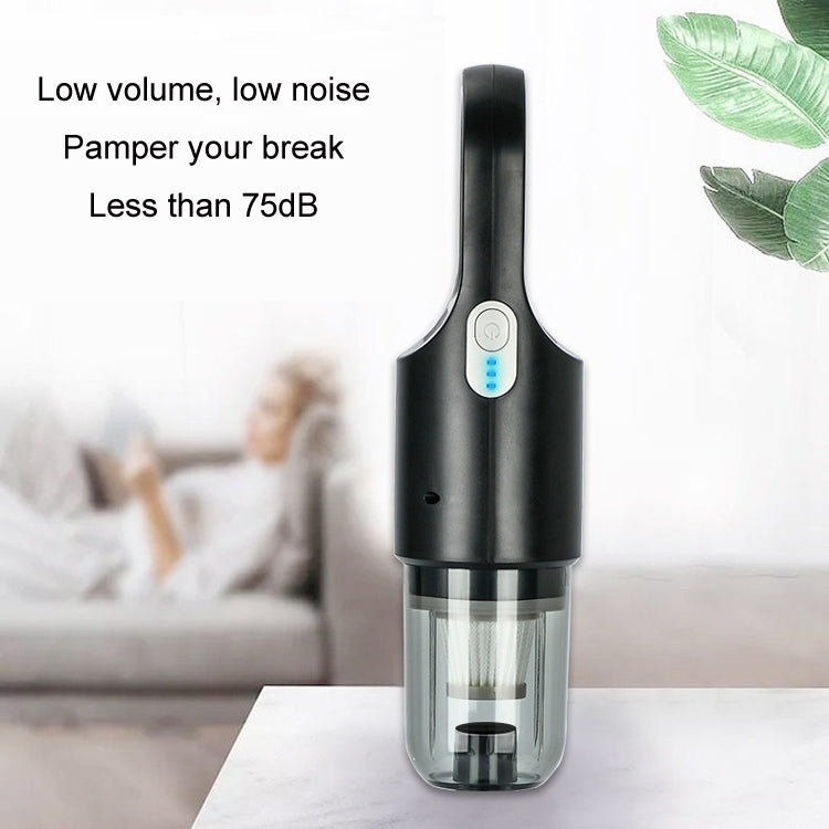 Wireless Car-mounted High-power Suction Handheld Vacuum Cleaner, Color: White 7.4V - Vacuum Cleaner by PMC Jewellery | Online Shopping South Africa | PMC Jewellery | Buy Now Pay Later Mobicred