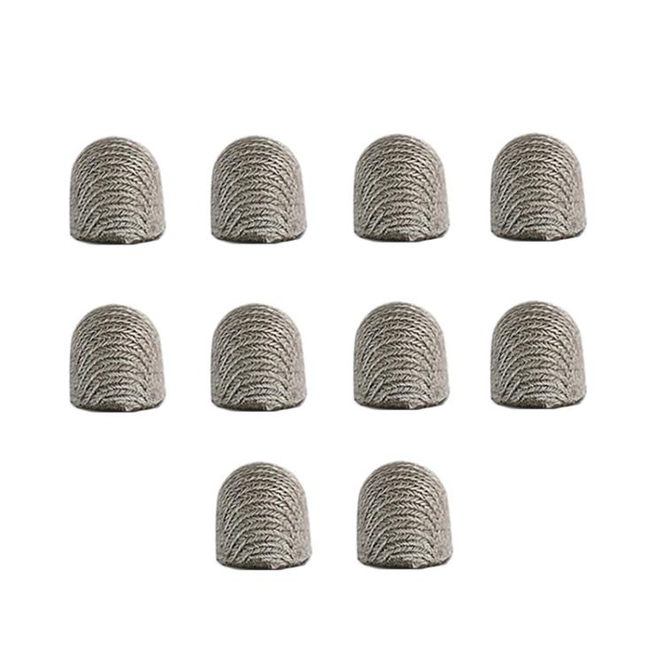 10pcs Silver Fibre Nano Conductive Light Fabric Tip High Sensitivity Capacitive Pen Tip, Spec: 7.0mm - Pencil Accessories by PMc TechLife | Online Shopping South Africa | PMc TechLife | Buy Now Pay Later Mobicred