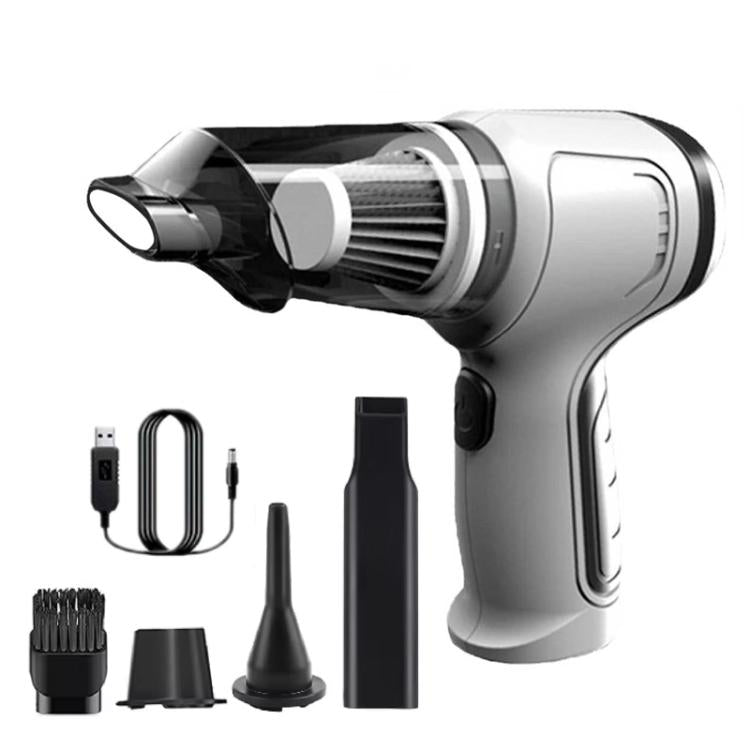Car Small Wireless Handheld Vacuum Cleaner(Standard Gray) - Vacuum Cleaner by PMC TechLife | Online Shopping South Africa | PMC TechLife | Buy Now Pay Later Mobicred