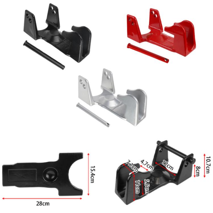 Coupler Gooseneck Hitch Trailer Lock For Heavy Trailer Transporter RV, Color: Silver + Combination Lock - Towing Bars by PMc TechLife | Online Shopping South Africa | PMc TechLife | Buy Now Pay Later Mobicred