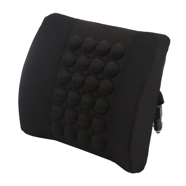 Automotive Universal Electrical Massage Lumbar Cushion Car Lumbar Support Pad(Black) - Seat Accessories by PMc TechLife | Online Shopping South Africa | PMc TechLife | Buy Now Pay Later Mobicred