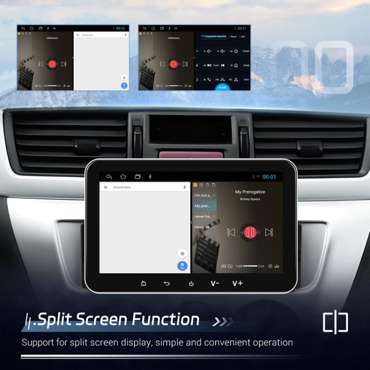 7 inch Horizontal Screen Android 13.0 Single Spindle Universal Car Multimedia Player, Style: Standard+Camera+Mic - Car MP3 & MP4 & MP5 by PMc TechLife | Online Shopping South Africa | PMc TechLife | Buy Now Pay Later Mobicred