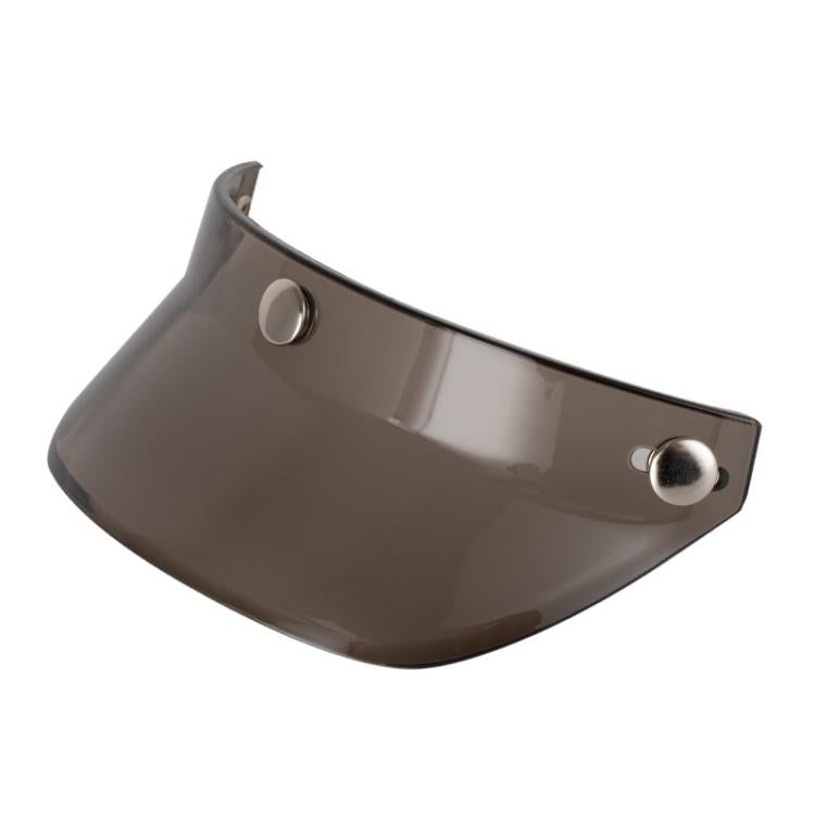 Motorcycle Helmet Brim Retro 3-Button Helmet Visor Sunshade Protection Half Helmet Hat Brim(Light Tea) - free shipping - PMc TechLife - Order now!