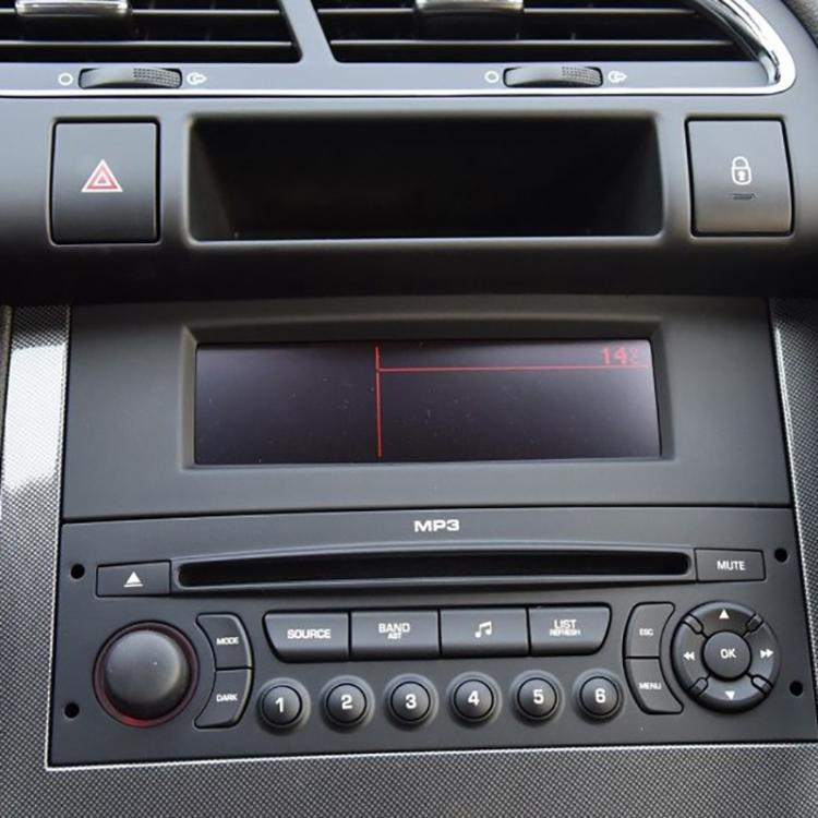 For 307 C4 Triumph 3008 Car Driving Computer Screen Frame Center Multi-function Screen Navigation Frame(Without Screws) - Accessories by PMc TechLife | Online Shopping South Africa | PMc TechLife | Buy Now Pay Later Mobicred