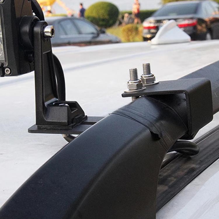 Car Luggage Rack Modification Fixing Clip Roof Spotlight Bracket Accessories(Black) - Roof Racks by PMc TechLife | Online Shopping South Africa | PMc TechLife | Buy Now Pay Later Mobicred