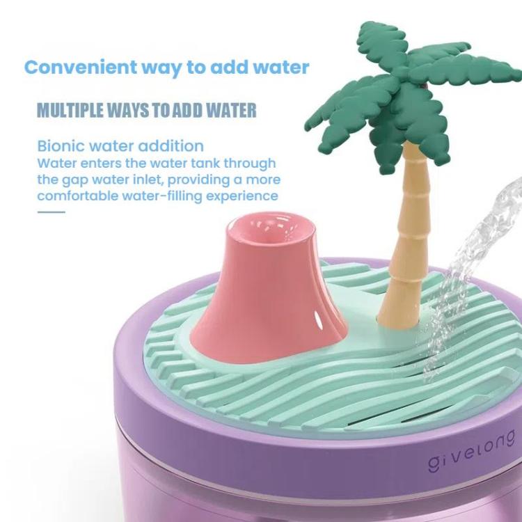 Givelong Mini Portable Landscape Humidifier Plant Pot Hydrator Mister USB Car Spray Aromatherapy Diffuser(Pine Tree) - free shipping - PMC TechLife - Order now!