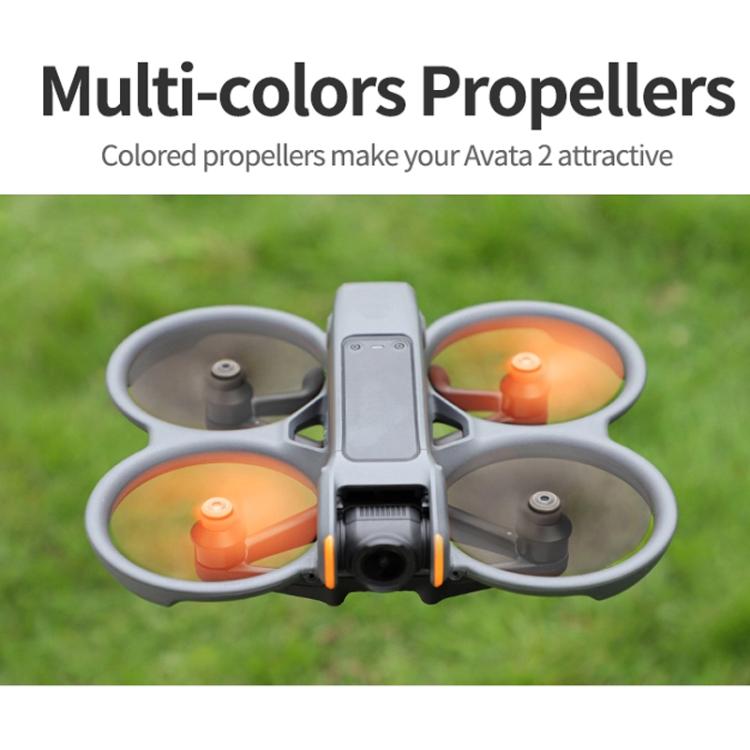 For DJI Avata 2 Sunnylife 3032S 2pairs Propellers(Orange) - free shipping - PMC TechLife - Order now!