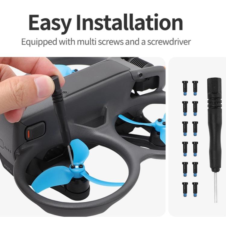 For DJI Avata 2 Sunnylife 3032S 2pairs Propellers(Orange) - free shipping - PMC TechLife - Order now!