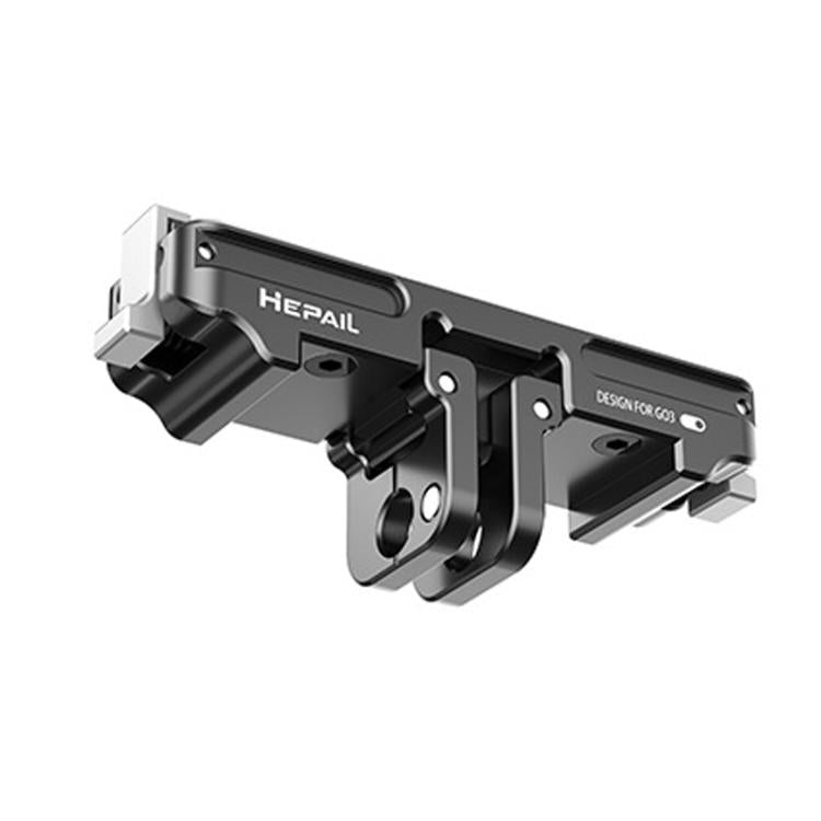 For Insta360 GO 3 / 3S HEPAIL AC-08 Aluminium Alloy Magnetic Quick Release Base - free shipping - PMC TechLife - Order now!
