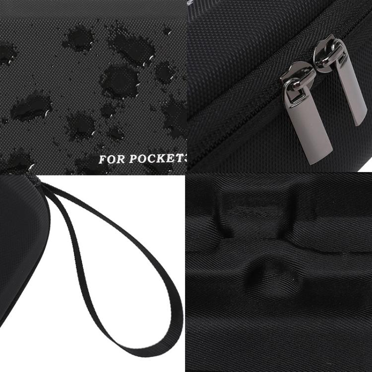 For DJI Pocket 3 Standard/Long-Battery Version BKANO Hard Case Slim Handheld Storage Bag(Black) - free shipping - PMC TechLife - Order now!