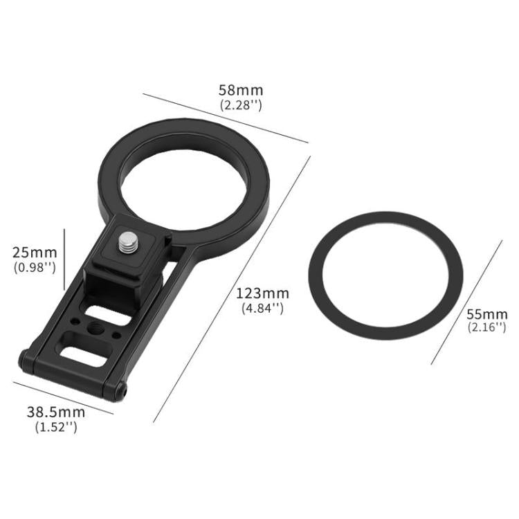 For 1/4 Screw Hole  Multifunctional Magnetic Quick Release Base Bracket Expansion - free shipping - PMC TechLife - Order now!