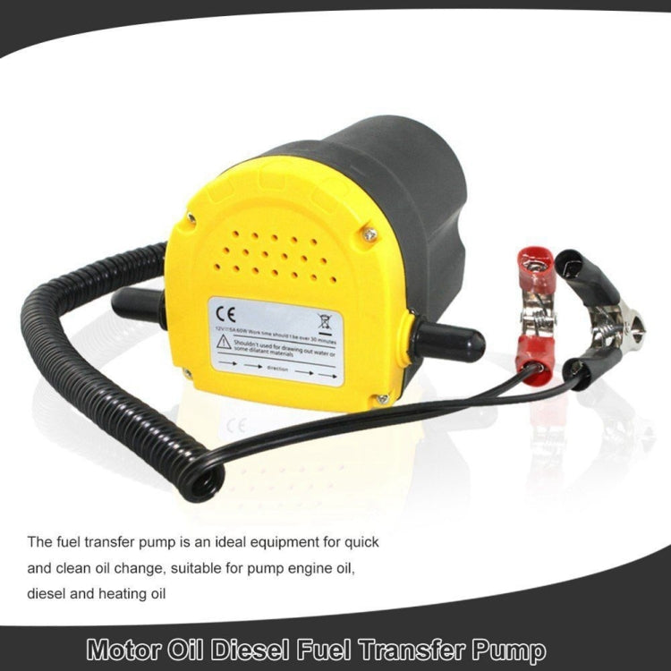 24V 60W Oil / Crude oil Fluid Sump Extractor Scavenge Exchange Transfer Pump Suction Transfer Pump + Tubes for Auto Car Boat Mot - Inflatable Pump by PMC Jewellery | Online Shopping South Africa | PMC Jewellery