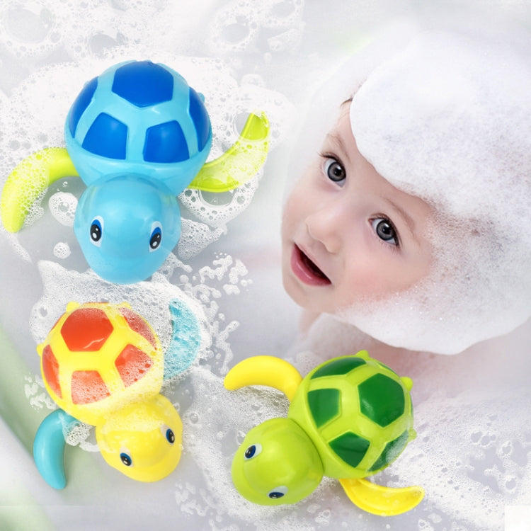 Cartoon Turtle Shape Clockwork Toy Babies Bathing Play Water Toy Children Educational Toy(Light Blue) - Water Fun & Sand Toys by PMC Jewellery | Online Shopping South Africa | PMC Jewellery