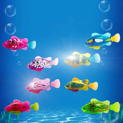 Simulation Electric Fish Babies Shower Toy with Swimming & Lighting Function(Color Random Delivery) - Water Fun & Sand Toys by PMC Jewellery | Online Shopping South Africa | PMC Jewellery