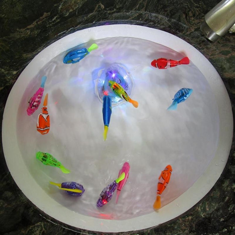 Simulation Electric Fish Babies Shower Toy with Swimming & Lighting Function(Color Random Delivery) - Water Fun & Sand Toys by PMC Jewellery | Online Shopping South Africa | PMC Jewellery