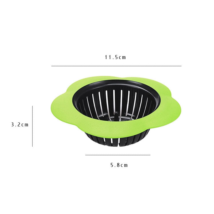 Portable Handheld Outfall Water Tank Strainer Sink Filter Floor Drain Bathroom Kitchen Gadget(Green) - Filters by PMC Jewellery | Online Shopping South Africa | PMC Jewellery | Buy Now Pay Later Mobicred