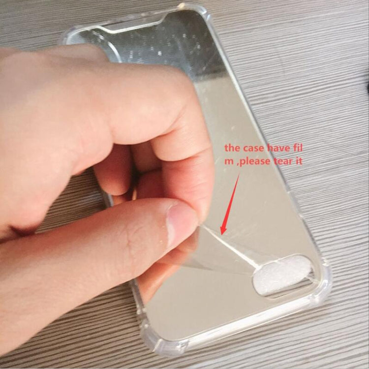 For iPhone XR Luxury Plating Mirror Acrylic TPU Case(Silver) - free shipping - PMC TechLife - Order now!