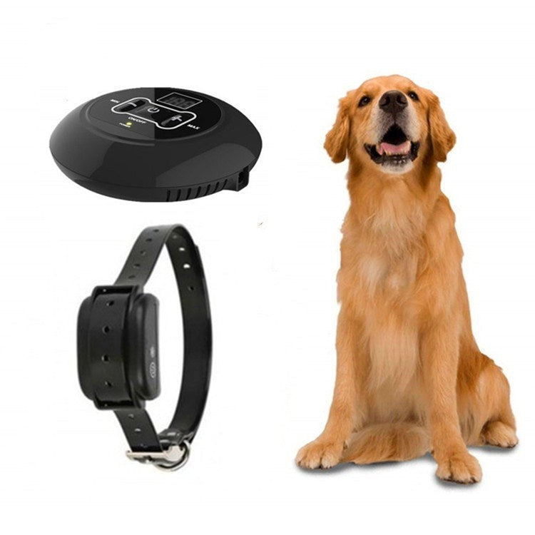 Electronic Fence Wireless Pet Training Device Bark Stop, Plug Type:UK Plug(With 1 Collar) - Training Aids by PMC Jewellery | Online Shopping South Africa | PMC Jewellery