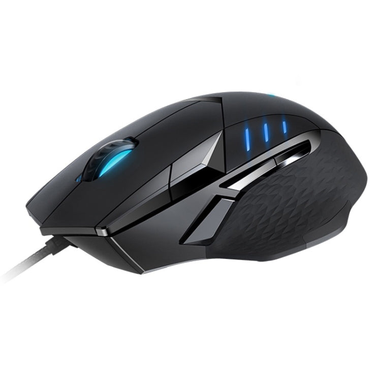 Rapoo VT300 6200 DPI 10 Programmable Buttons RGB Lighting System Gaming Wired Mouse(Black) - Wired Mice by Rapoo | Online Shopping South Africa | PMC Jewellery | Buy Now Pay Later Mobicred