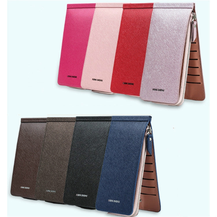 Ultra-thin Wallet Multi-card Position Multi-function Card Package Wallet(Black) - Card & Passport Bags by PMC TechLife | Online Shopping South Africa | PMC TechLife