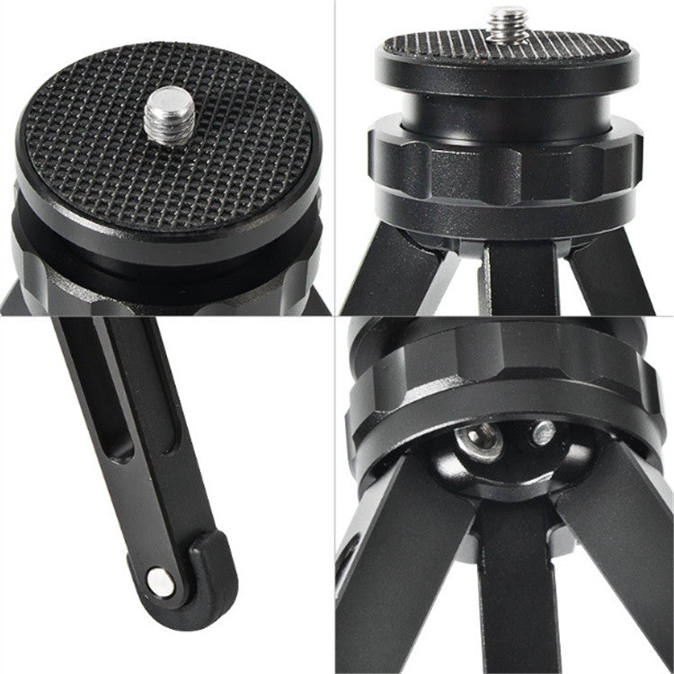 BEXIN Pocket Mini Metal Desktop Tripod Mount Live Broadcast Tripod - Tripods by BEXIN | Online Shopping South Africa | PMC TechLife | Buy Now Pay Later Mobicred