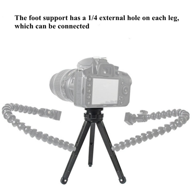 BEXIN Pocket Mini Metal Desktop Tripod Mount Live Broadcast Tripod - Tripods by BEXIN | Online Shopping South Africa | PMC TechLife | Buy Now Pay Later Mobicred