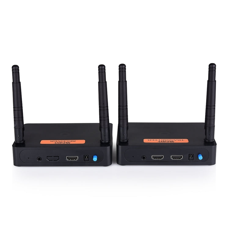 Measy FHD676 Full HD 1080P 3D 5-5.8GHz Wireless HDMI Transmitter (Transmitter + Receiver) Transmission Distance: 200m, Specifications:EU Plug - Set Top Box & Accessories by Measy | Online Shopping South Africa | PMC Jewellery | Buy Now Pay Later Mobicred