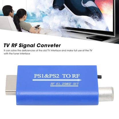 61.25MHz PS1 & PS2 to RF TV Signal Radio Frequency Converter - DVB-T & Analog Solutions by PMC Jewellery | Online Shopping South Africa | PMC Jewellery | Buy Now Pay Later Mobicred