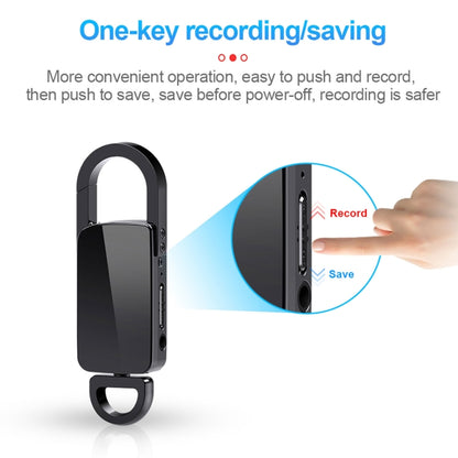 S20 8GB Keychain HD Noise Reduction Portable Recording Pen - U-Disk Recorder by PMC Jewellery | Online Shopping South Africa | PMC Jewellery | Buy Now Pay Later Mobicred