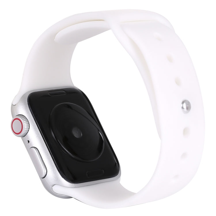 For Apple Watch Series 4 44mm Dark Screen Non-Working Fake Dummy Display Model(White) - Watch Model by PMC Jewellery | Online Shopping South Africa | PMC Jewellery | Buy Now Pay Later Mobicred