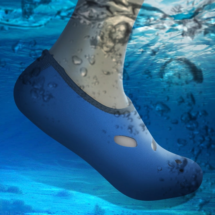 Comfortable and anti-slip 3MM swimming diving socks breathable water to swim the beach socks Size:L (38-39)(Blue) - Swimming Fins & Diving Shoes by PMC Jewellery | Online Shopping South Africa | PMC Jewellery