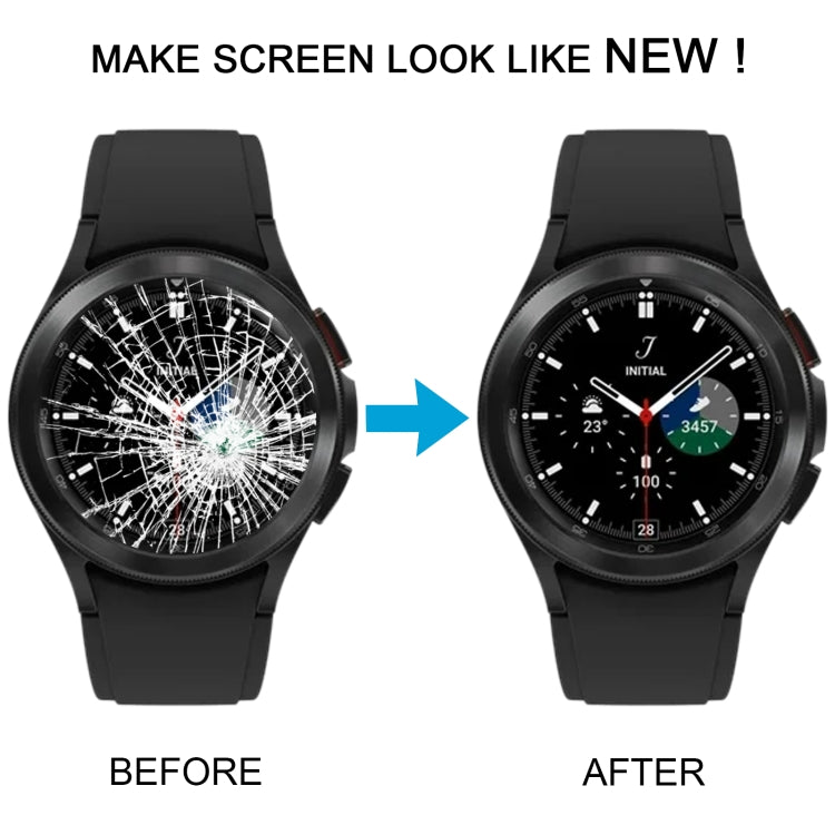 Original LCD Screen Digitizer Full Assembly with Frame for Samsung Galaxy Watch4 Classic 42mm SM-R880/R885 (Silver) - For Samsung by PMC Jewellery | Online Shopping South Africa | PMC Jewellery | Buy Now Pay Later Mobicred