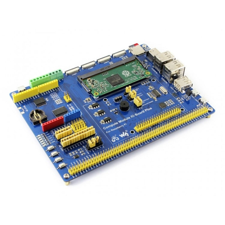 Waveshare Compute Module IO Board Plus for Raspberry Pi CM3 / CM3L / CM3+ / CM3+L - LCD & LED Display Module by PMC Jewellery | Online Shopping South Africa | PMC Jewellery | Buy Now Pay Later Mobicred