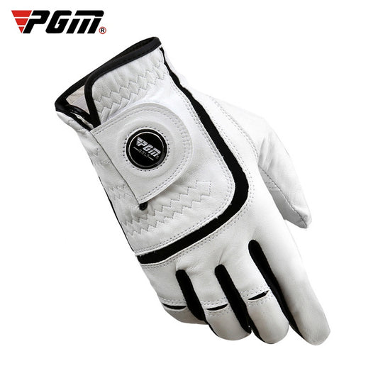 PGM Golf Sheepskin Breathable Non-slip Single Gloves for Men (Color:Right Hand Size:26) - Safety Gloves by PGM | Online Shopping South Africa | PMC Jewellery | Buy Now Pay Later Mobicred