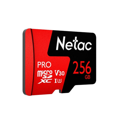 Netac P500 PRO 256GB U3 Speed Level Automobile Data Recorder Monitor Camera Memory Card TF Card - Micro SD Card by Netac | Online Shopping South Africa | PMC Jewellery | Buy Now Pay Later Mobicred