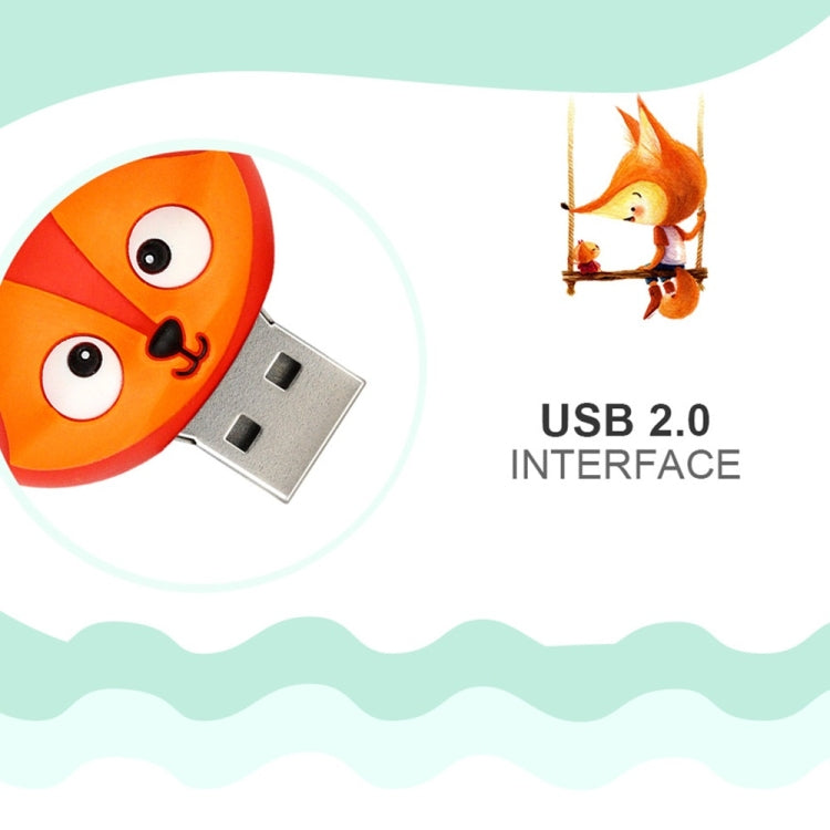 MicroDrive 128GB USB 2.0 Creative Cute Owl U Disk - USB Flash Drives by MicroDrive | Online Shopping South Africa | PMC Jewellery | Buy Now Pay Later Mobicred